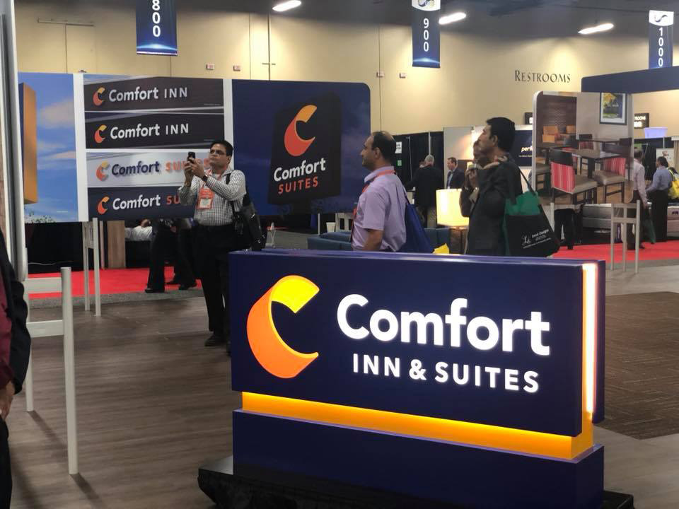 New logo for Comfort by Landor