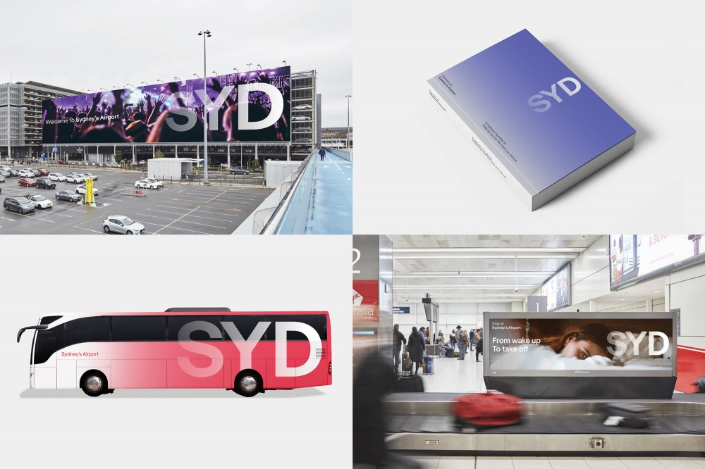 New logo and Identity for Sydney Airport by Frost* Design