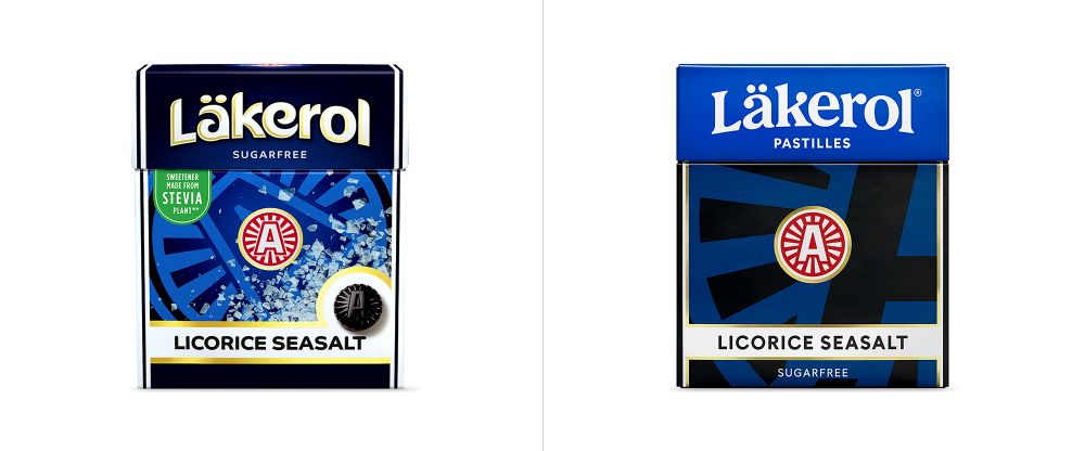 New logo and Packaging for Läkerol by NORD ID