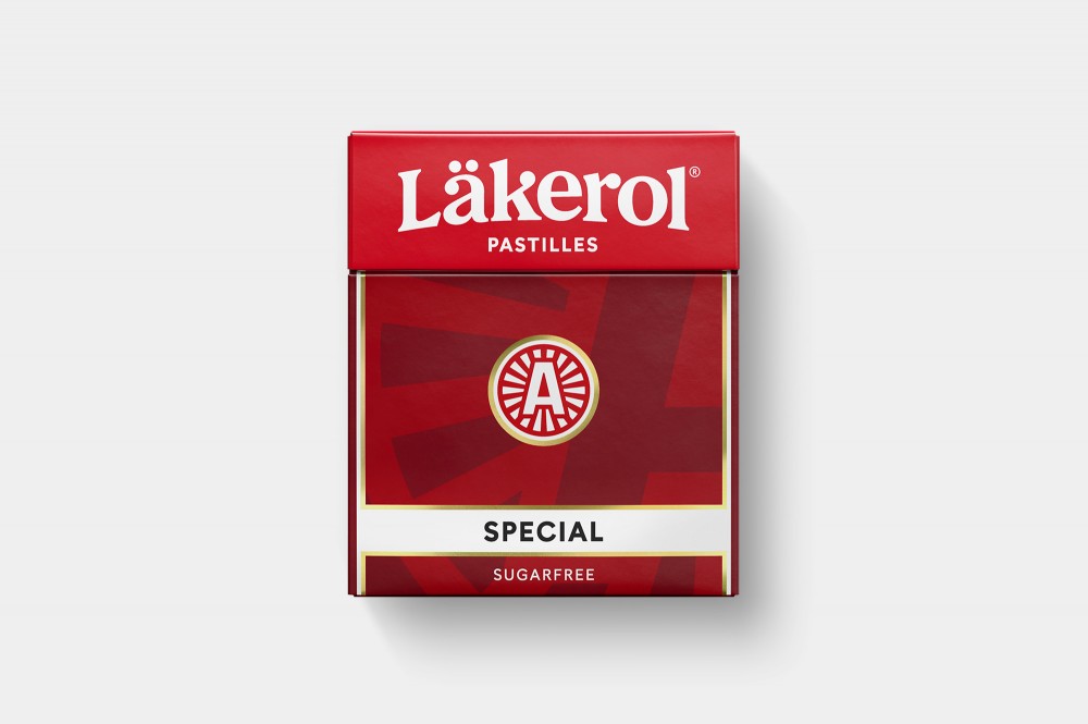 New logo and Packaging for Läkerol by NORD ID
