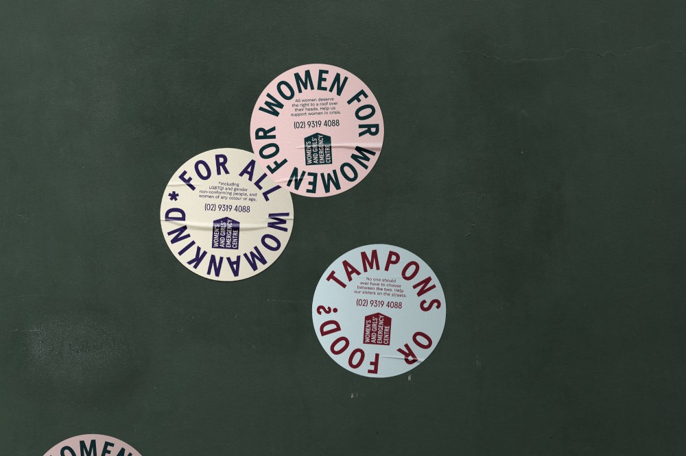 New logo and Identity for Women's and Girls' Emergency Centre by For The People