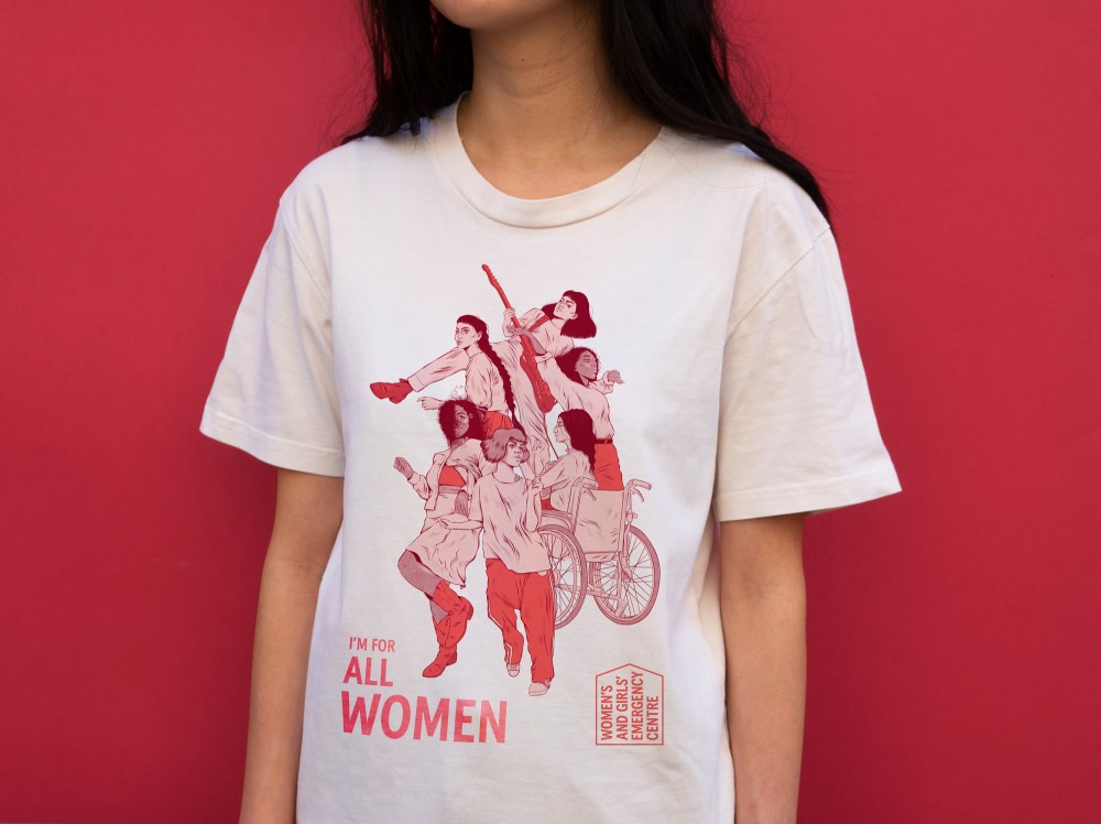 New logo and Identity for Women's and Girls' Emergency Centre by For The People