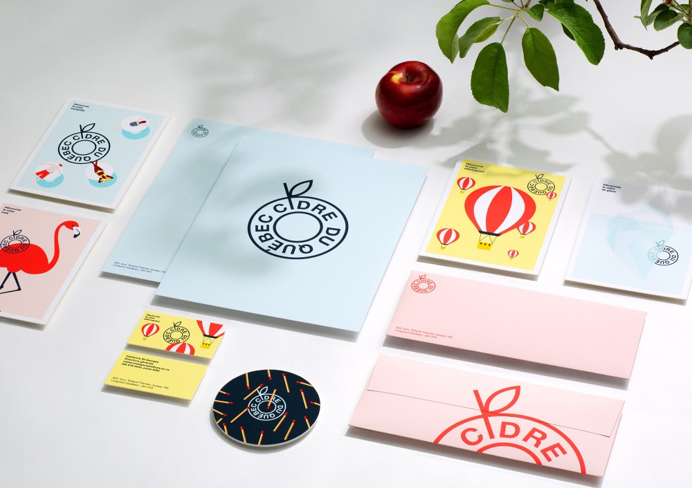 New logo and Identity for Producteurs de Cidre du Québec by lg2