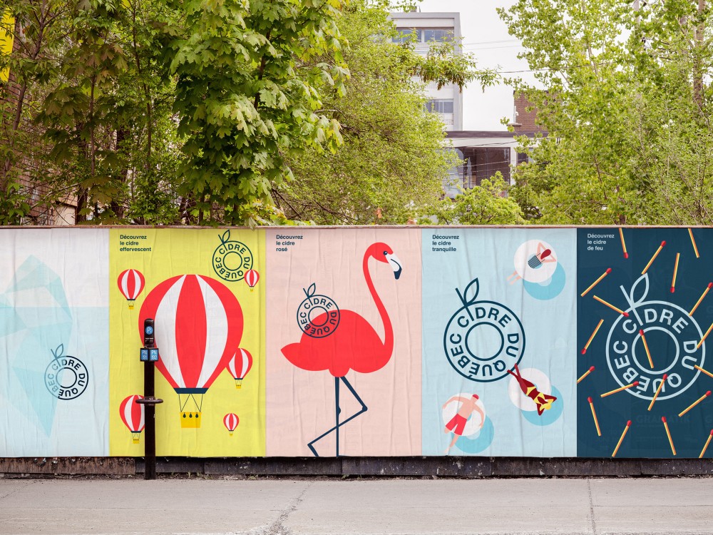 New logo and Identity for Producteurs de Cidre du Québec by lg2