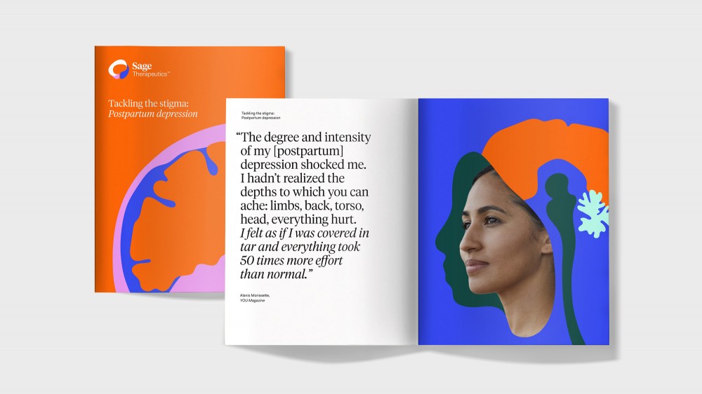New logo and Identity for Sage Therapeutics by Wolff Olins