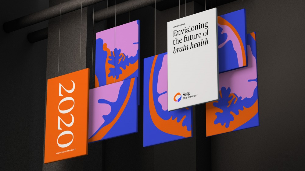 New logo and Identity for Sage Therapeutics by Wolff Olins