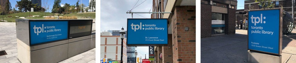 New  logo  and Identity for Toronto Public Library by Trajectory