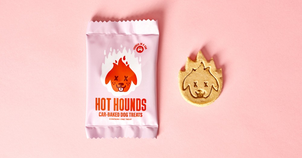 New  logo  and Packaging for Hot Hounds by Rethink