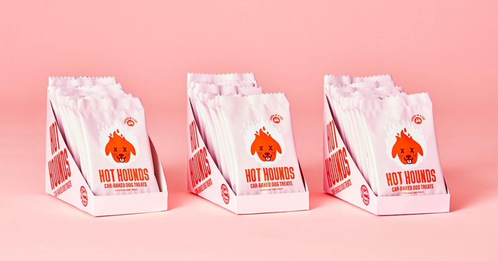 New  logo  and Packaging for Hot Hounds by Rethink