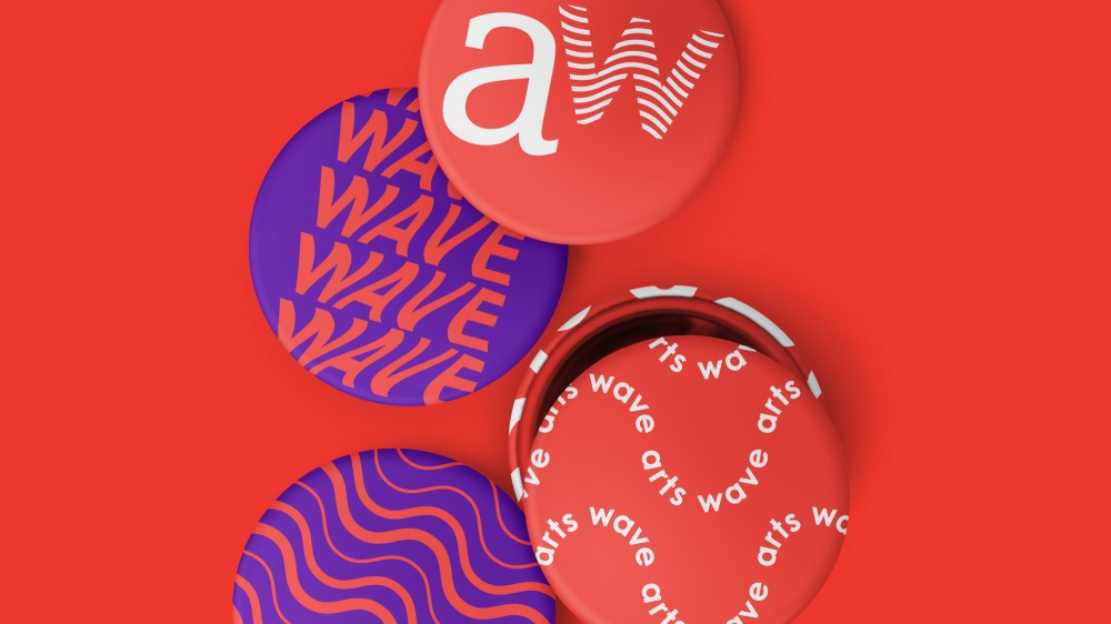 New logo and Identity for ArtsWave by LPK