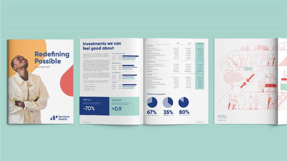 New logo and Identity for Nuvance Health by Monigle