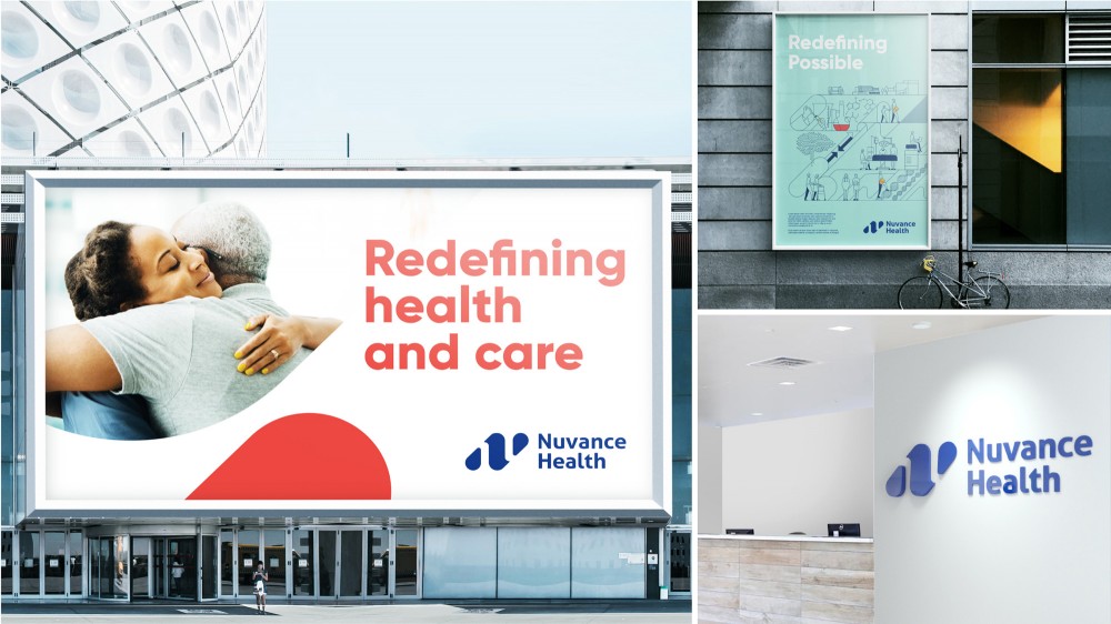 New logo and Identity for Nuvance Health by Monigle