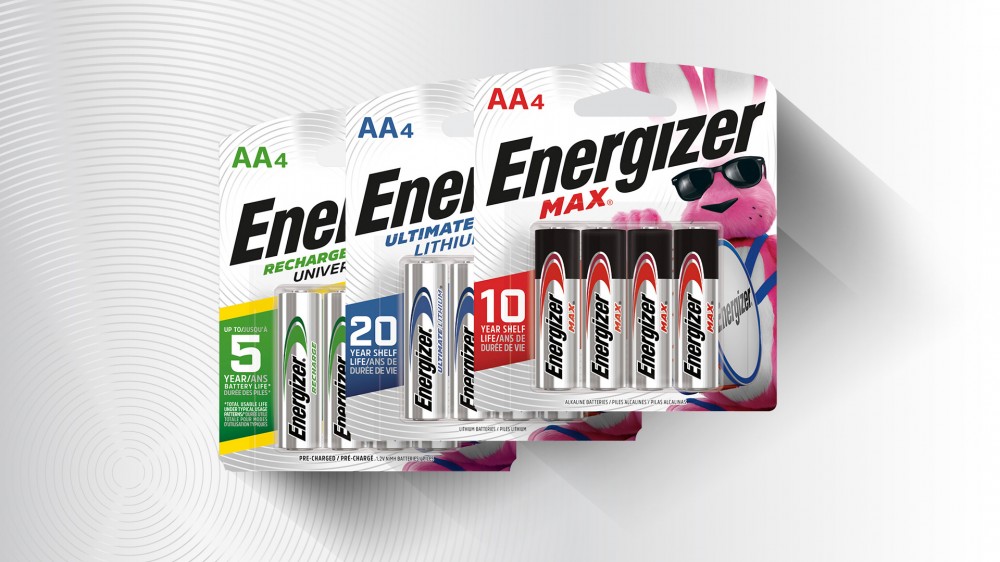 New Packaging for Energizer by DDW