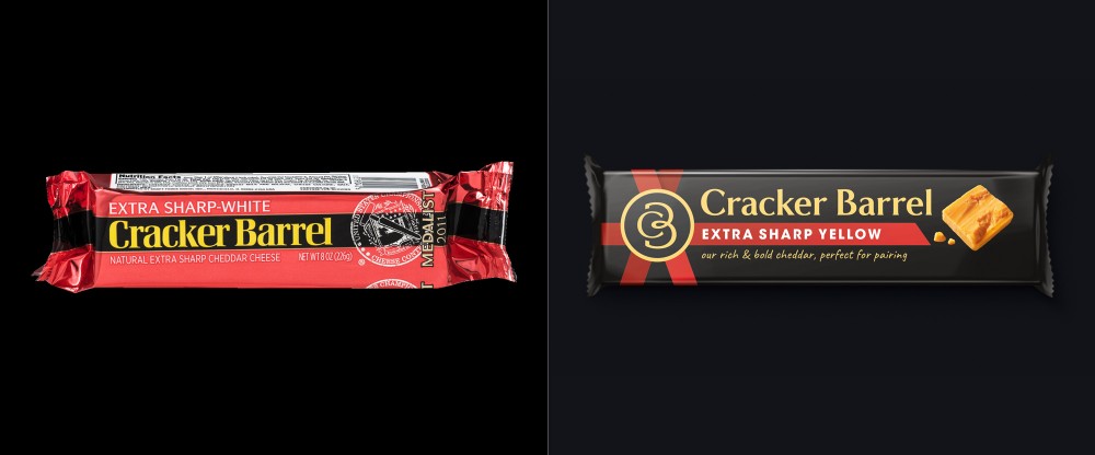 New  logo  and Packaging for Cracker Barrel Cheese by BrandOpus