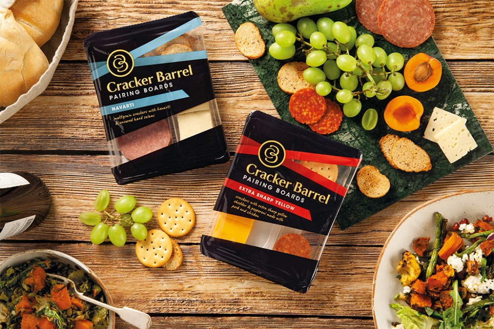 New  logo  and Packaging for Cracker Barrel Cheese by BrandOpus