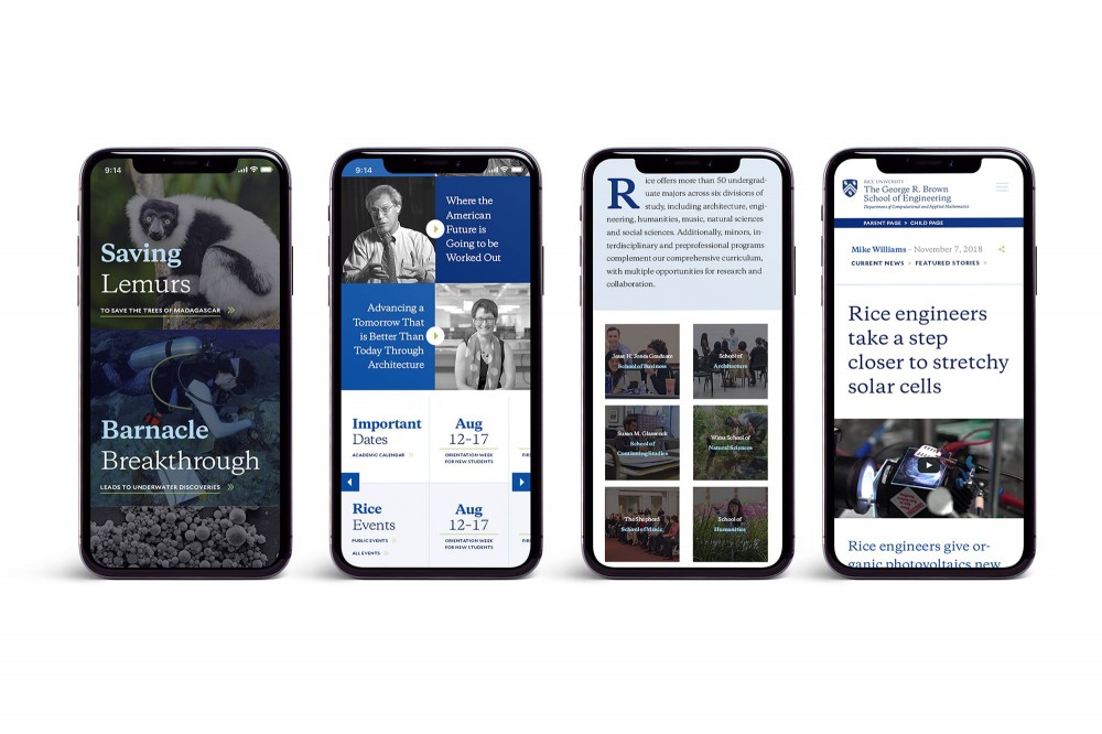 New logo and Identity for Rice University by Hawkeye