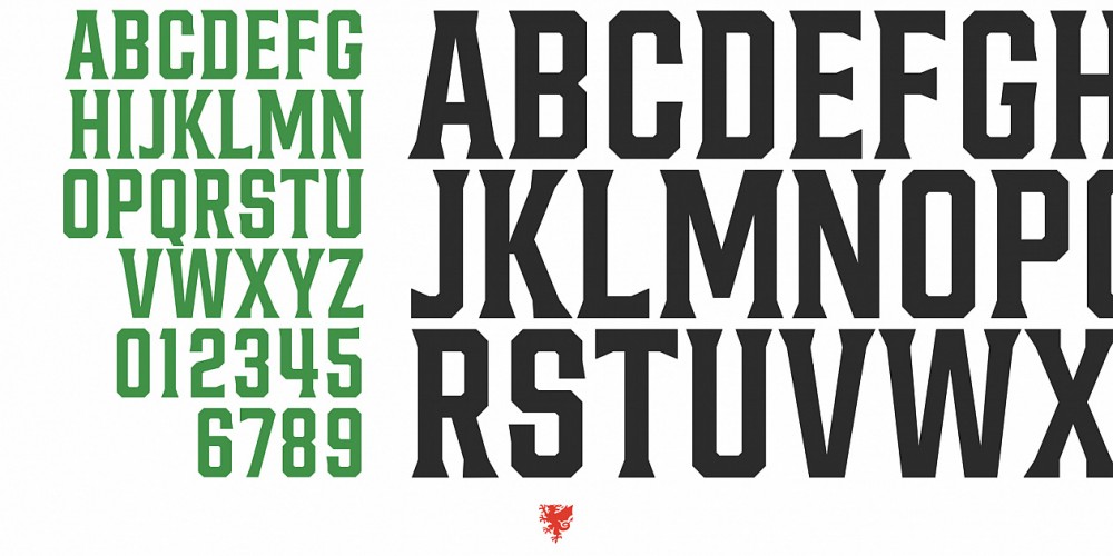 New logo and Identity for Football in Wales by Bulletproof