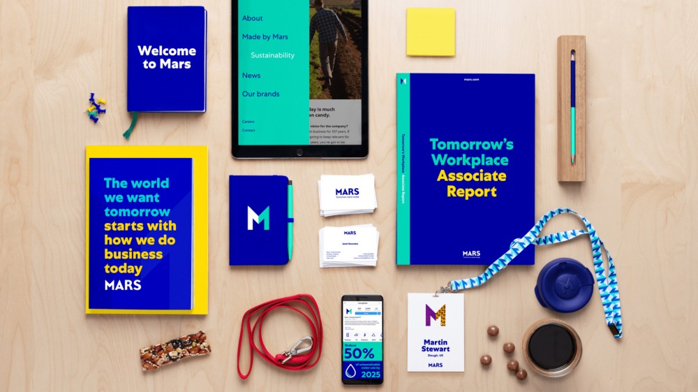Follow-up: New  logo  and Identity for Mars by Jones Knowles Ritchie