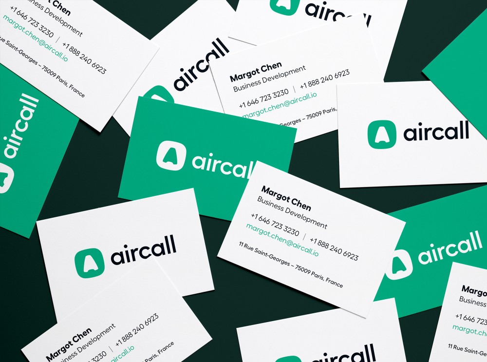 New logo and Identity for Aircall by Muxu.Muxu and In-house