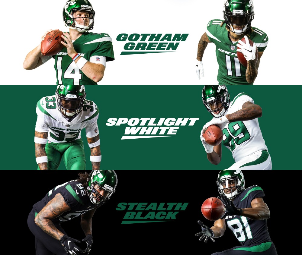New logo and Uniforms for New York Jets