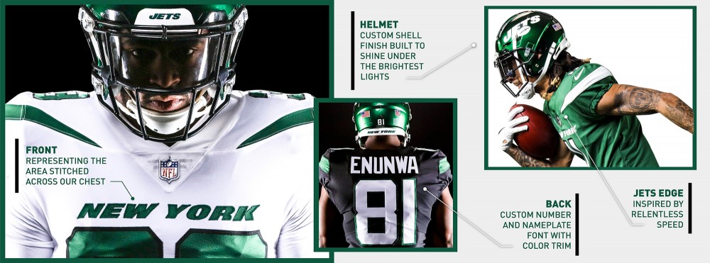 New logo and Uniforms for New York Jets