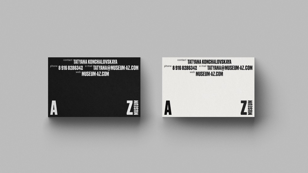 New logo and Identity for AZ Museum by ONY