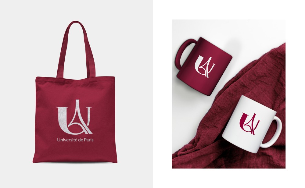 New logo and Identity for Université de Paris by Graphéine