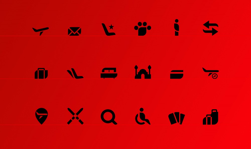 New logo and Identity for Turkish Airlines by Imagination