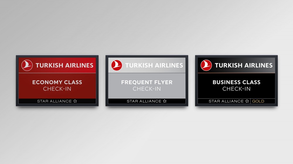New logo and Identity for Turkish Airlines by Imagination