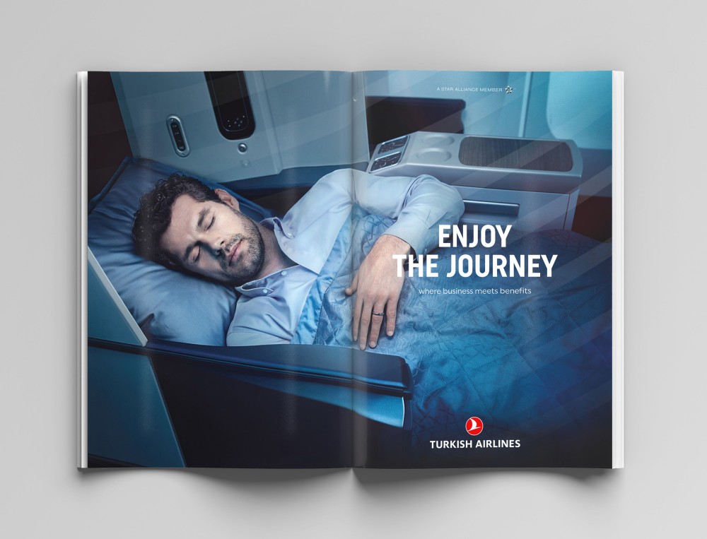 New logo and Identity for Turkish Airlines by Imagination