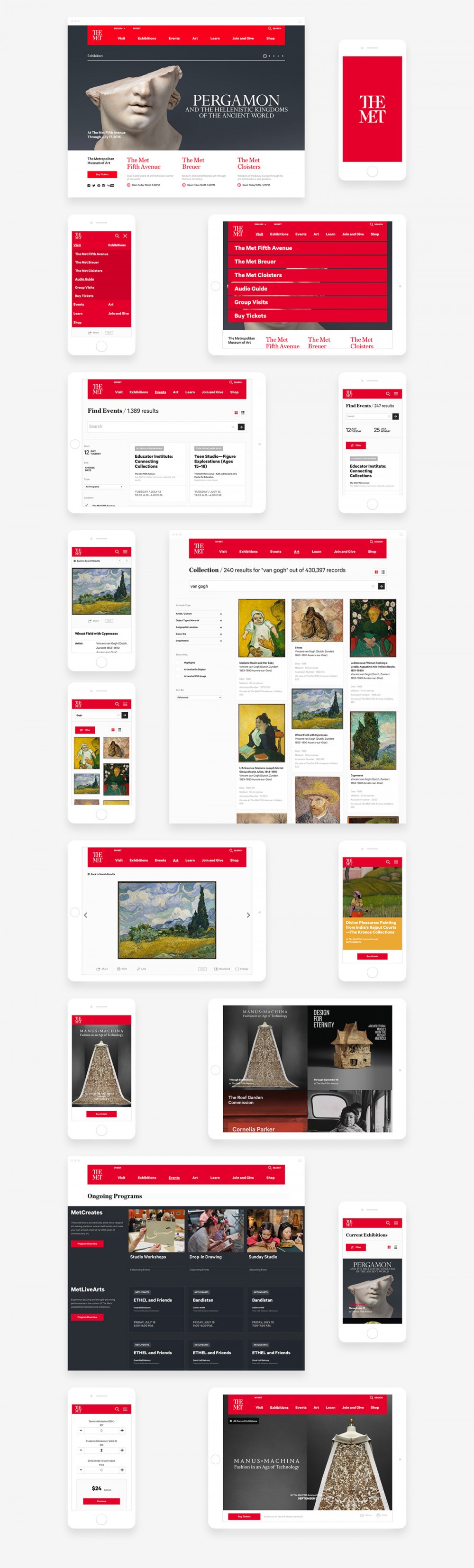 The Met - UI/UX