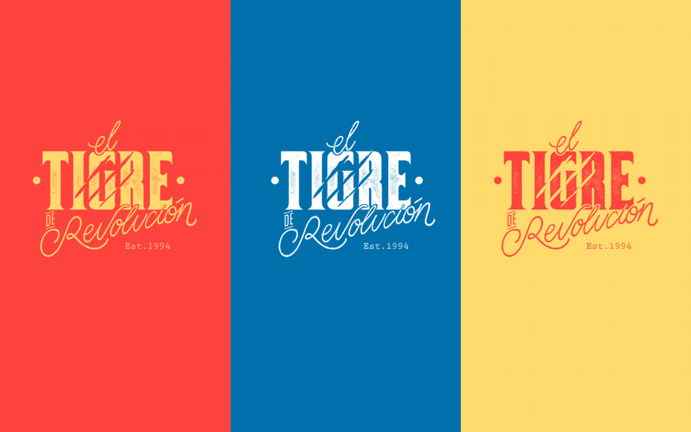 Illustration and Branding: Tigre de Revolución