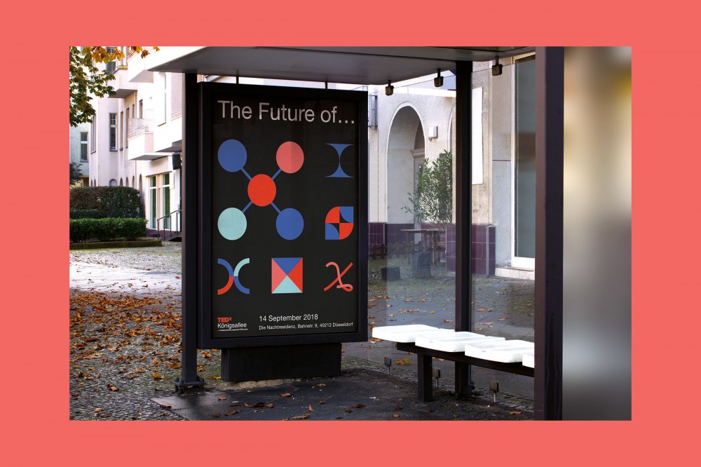 TEDxKoenigsallee Identity by KittoKatsu GmbH