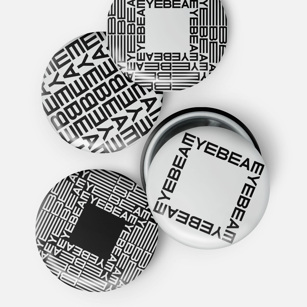 New logo and Identity for Eyebeam by Mother Design
