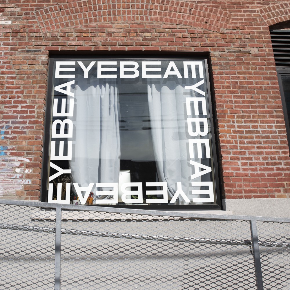 New logo and Identity for Eyebeam by Mother Design