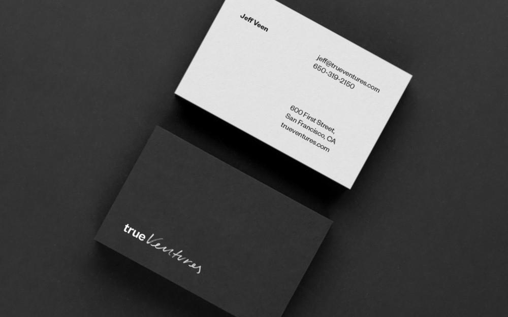 New logo and Identity for True Ventures by Ueno