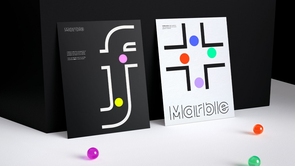 New Name, logo , and Identity for Marble by Jones Knowles Ritchie