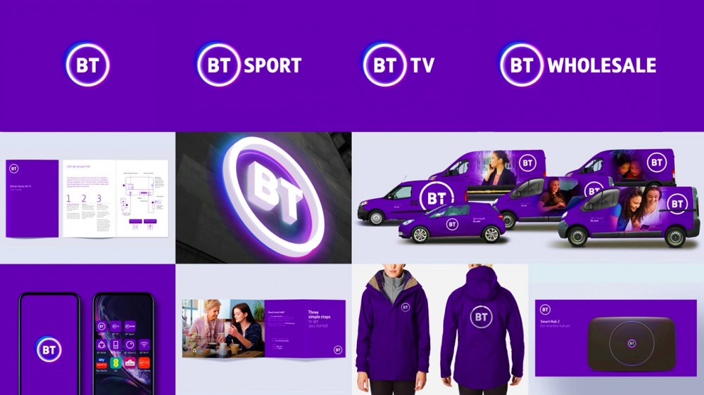 New logo for BT by Red&White
