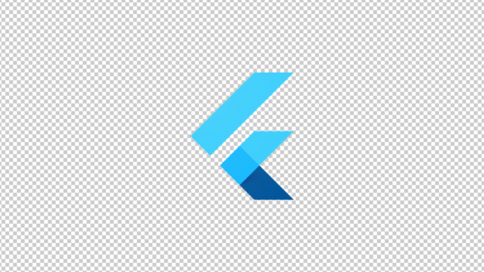 Flutter software logo 01