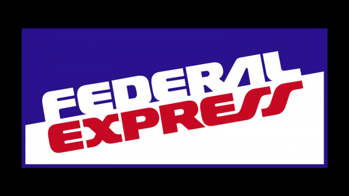 Federal Express Fedex logo 1973