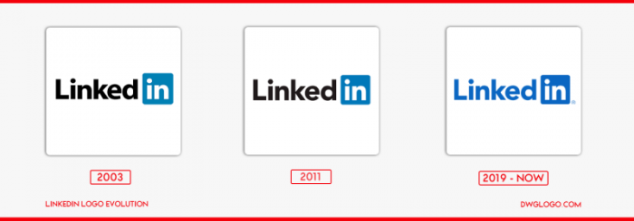 linked logo evolution