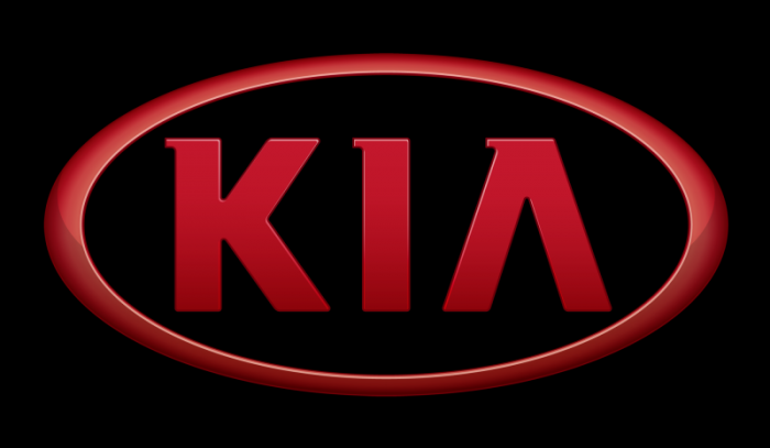 2000px KIA Logo 3D Version red