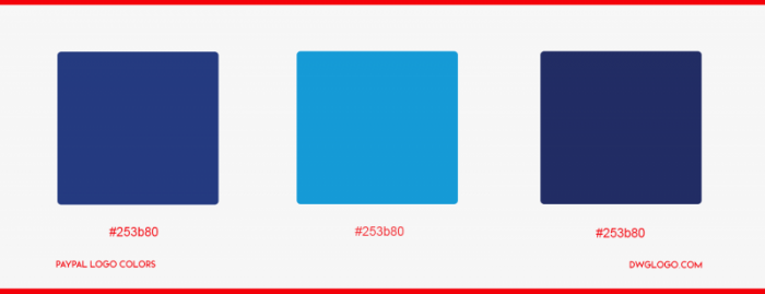 paypal logo colors