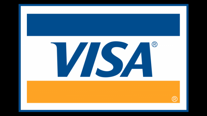 Visa logo 1992–2000