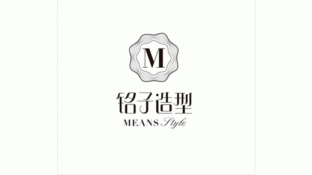 铭子造型LOGO