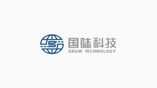 國陸電子科技LOGO