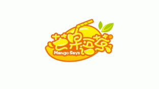 芒果茶语LOGO