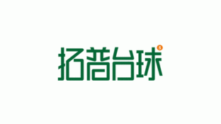 拓普臺球LOGO