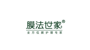 膜法世家标志logo设计品牌vi设计