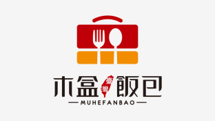 木盒飯包LOGO